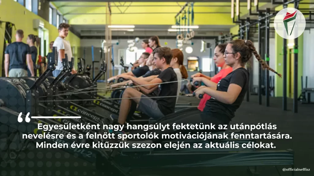 Neffisz Dombóvári Z2 Sportegyesületének víziójának és céljainak ábrázolása az utánpótlás gyerekekkel
