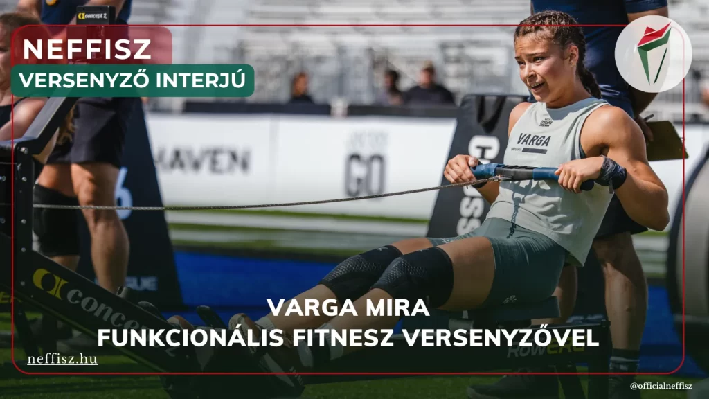 Varga Mira funkcionális fitnesz versenyző versenyzik a CrossFit Games-en