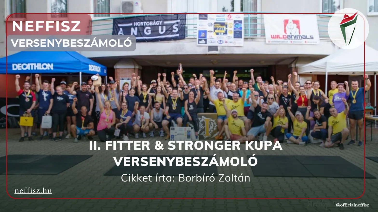 Fitter Stronger Kupa 2024 Szolnok verseny eredményhirdetés