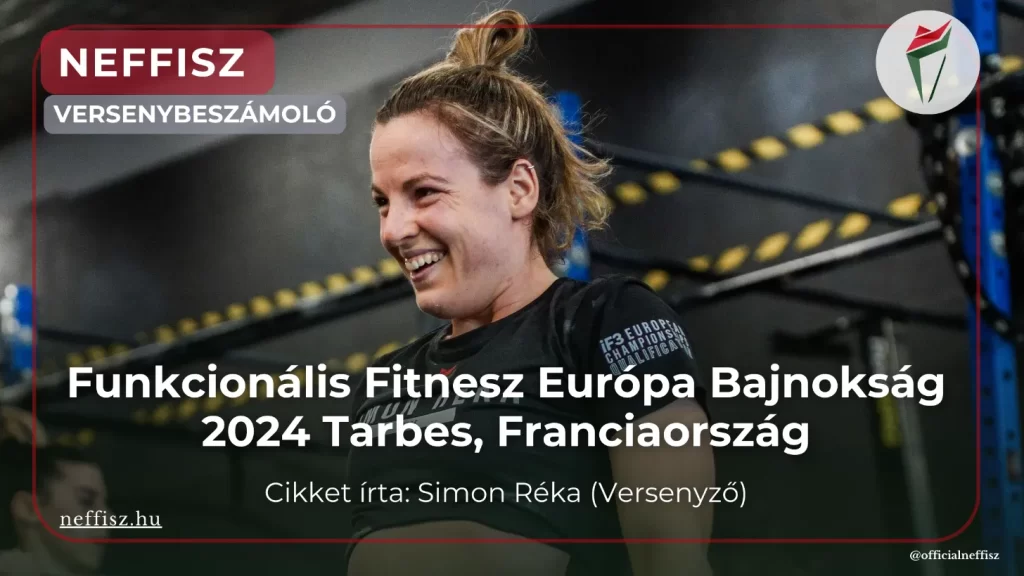 Simon Réka a funckionális fitnesz európa bajnokságon a negyedik helyen áll