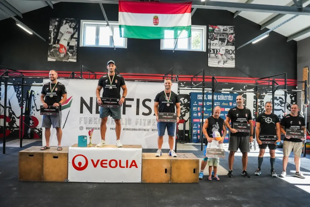 Veolia Masters Nemzeti Bajnokság 2024 férfi 40-44 korosztály versenyzői