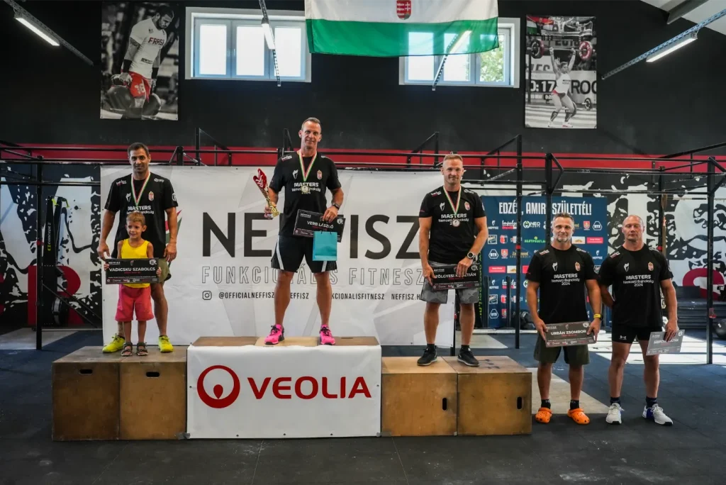 Veolia Masters Nemzeti Bajnokság 2024 férfi 45-49 korosztály versenyzői