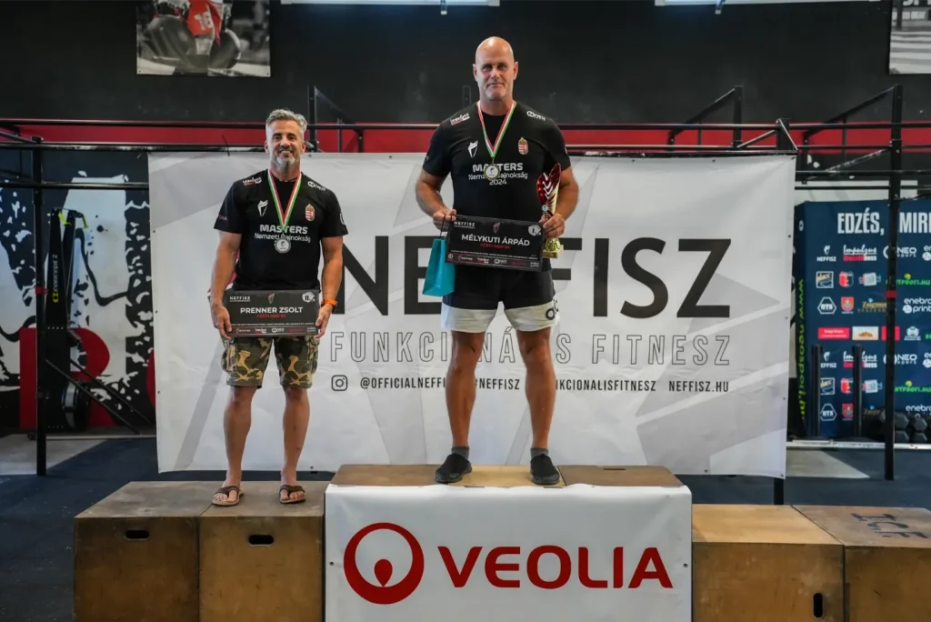 Veolia Masters Nemzeti Bajnokság 2024 férfi 50-54 korosztály versenyzői