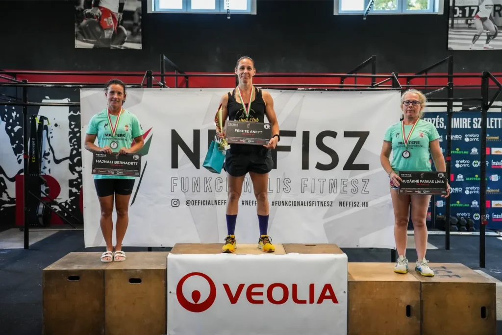 Veolia Masters Nemzeti Bajnokság 2024 női 45-49 korosztály versenyzői