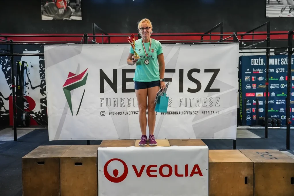 Veolia Masters Nemzeti Bajnokság 2024 női 50-54 korosztály versenyzője